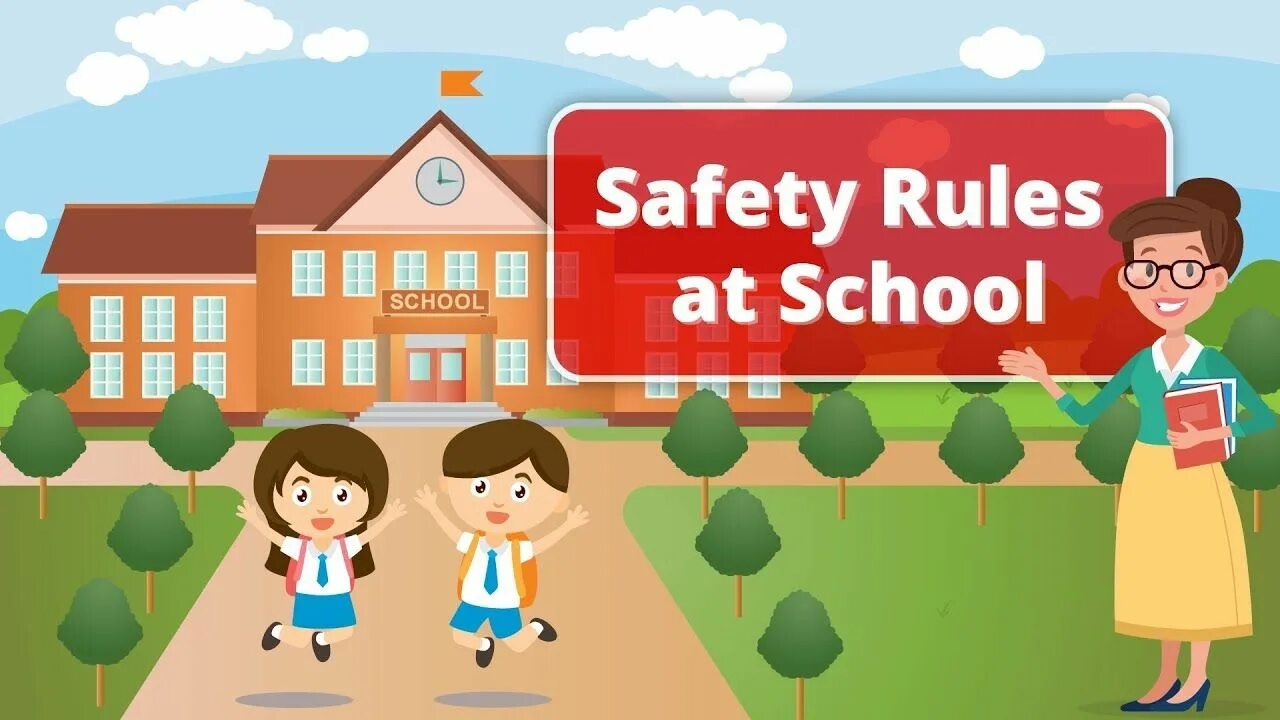 When i was at school. Safety Rules. Safety Rules in School. Safety Rules in the Classroom. Safety at School.