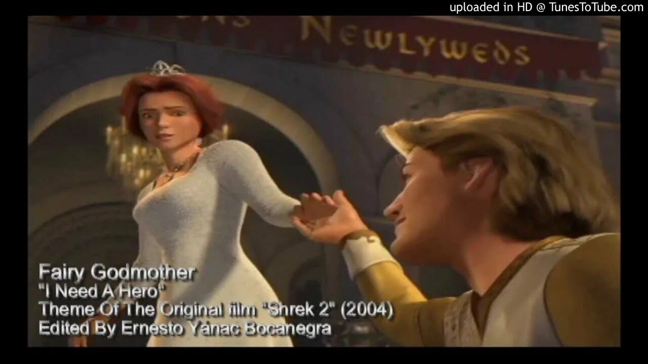 Шрек принц чарминг и фиона. Shrek 2 (2004) - i need a hero. Шрек 2 фиона и принц чарминг. Ost shrek 2001. Фея крёстная — шрек 2.