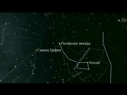 Яркая звезда малой медведицы