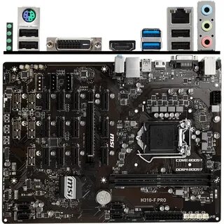 Материнская плата msi h310 f pro