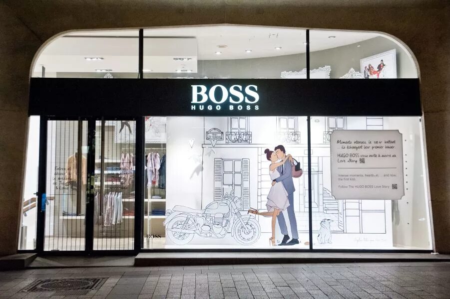 Boss Hugo Boss витрина. Витрина магазина Hugo. Витрины в магазины Hugo Boss. Витрины эко Hugo. I love boss