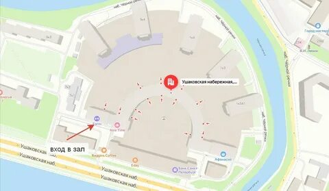 Набережная 3 на карте