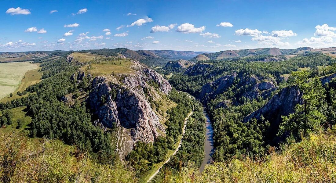 Баш нка. Мурадымовское ущелье панорама. природа зауралья республики башкортостан. зауралье башкортостана климат. западные склоны южного урала башкортостан.