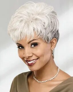 Stylish Pixie Wig With Short Richly Feather-Textured Layers.