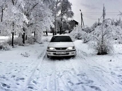 Ниссан зимой