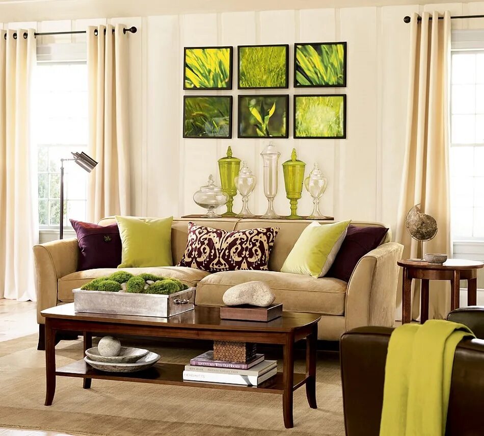 гостиная в коричнево зеленых тонах. гостиная в зеленых тонах. цветовые сочетания в интерьере. коричнево зеленый цвет интерьера. коричнево зеленый цвет интерьера.