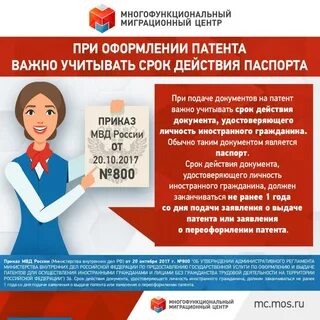 Как узнать срок патента