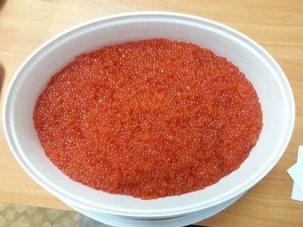 Килограмм икры форели