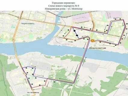 Маршрут автобуса 7п