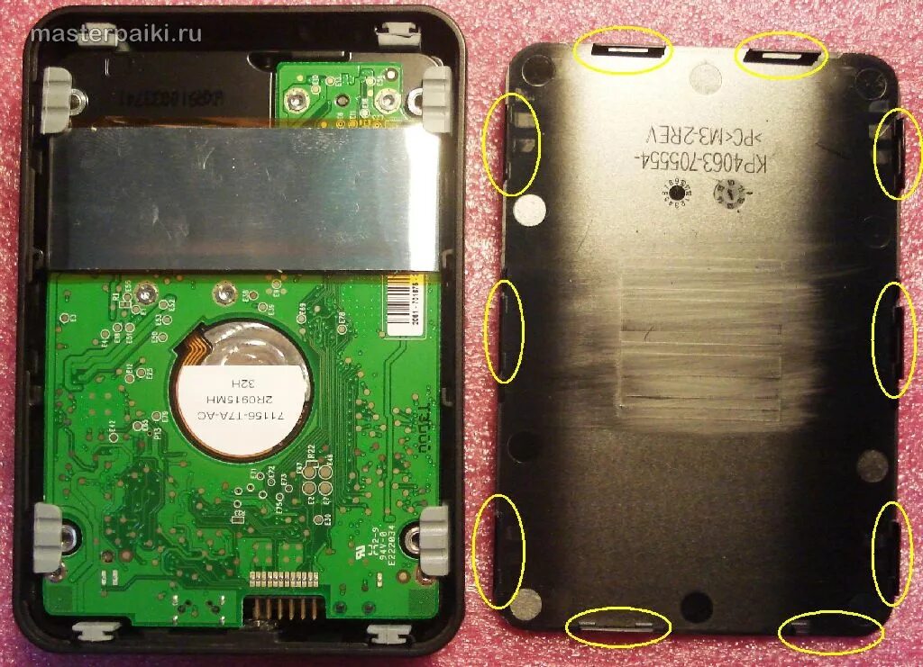 Как разобрать внешний жесткий диск How to recover your files from a broken Seagate external hard drive YouTube