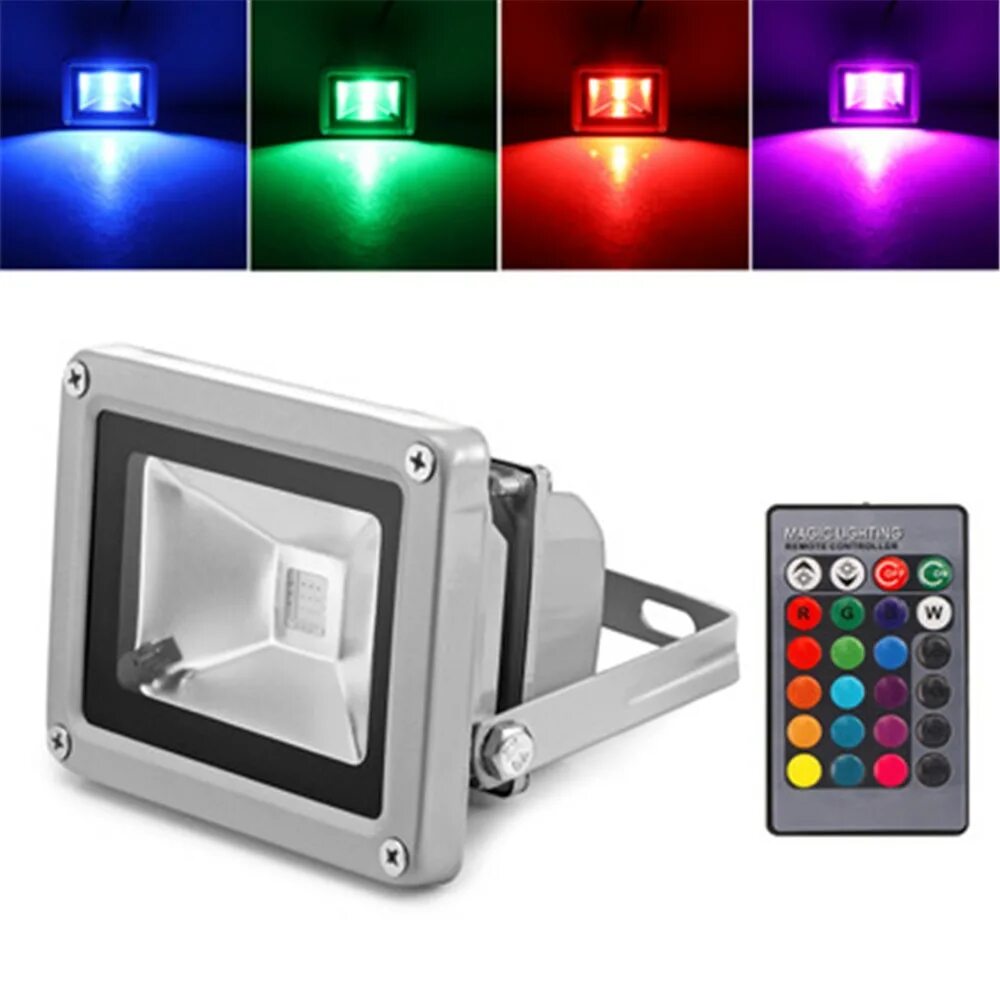 Светодиодный светильник rgb led. Прожектор ргб 10w линзованный. led flood light 10w hitline. rgb прожектор ip65 gyu. прожектор светодиодный is led 20w r.