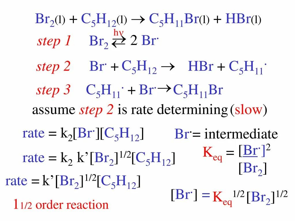 C5h12br. C5h12+h2. C5h11+br2. C2h5br c5h12.