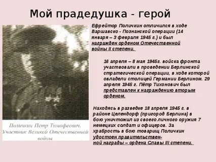 Дерево прадед прадеда