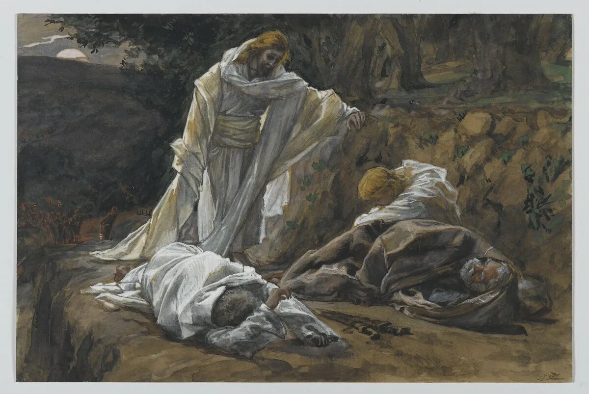 Исцеление смертью. Иисус Христос в Гефсиманском саду.