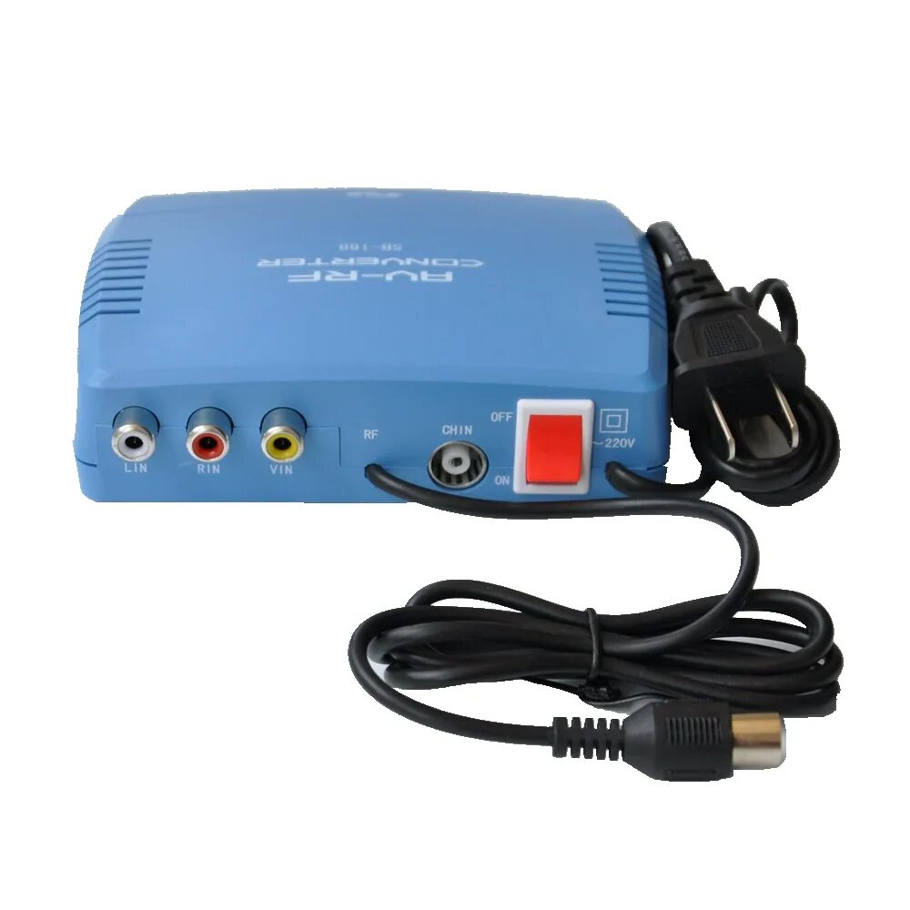 Av converter. Av RF Converter SB-168. RCA to RF модулятор. Av to RF Modulator. RF модулятор для телевизора.