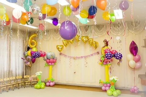 Украшение дней рождений фото
