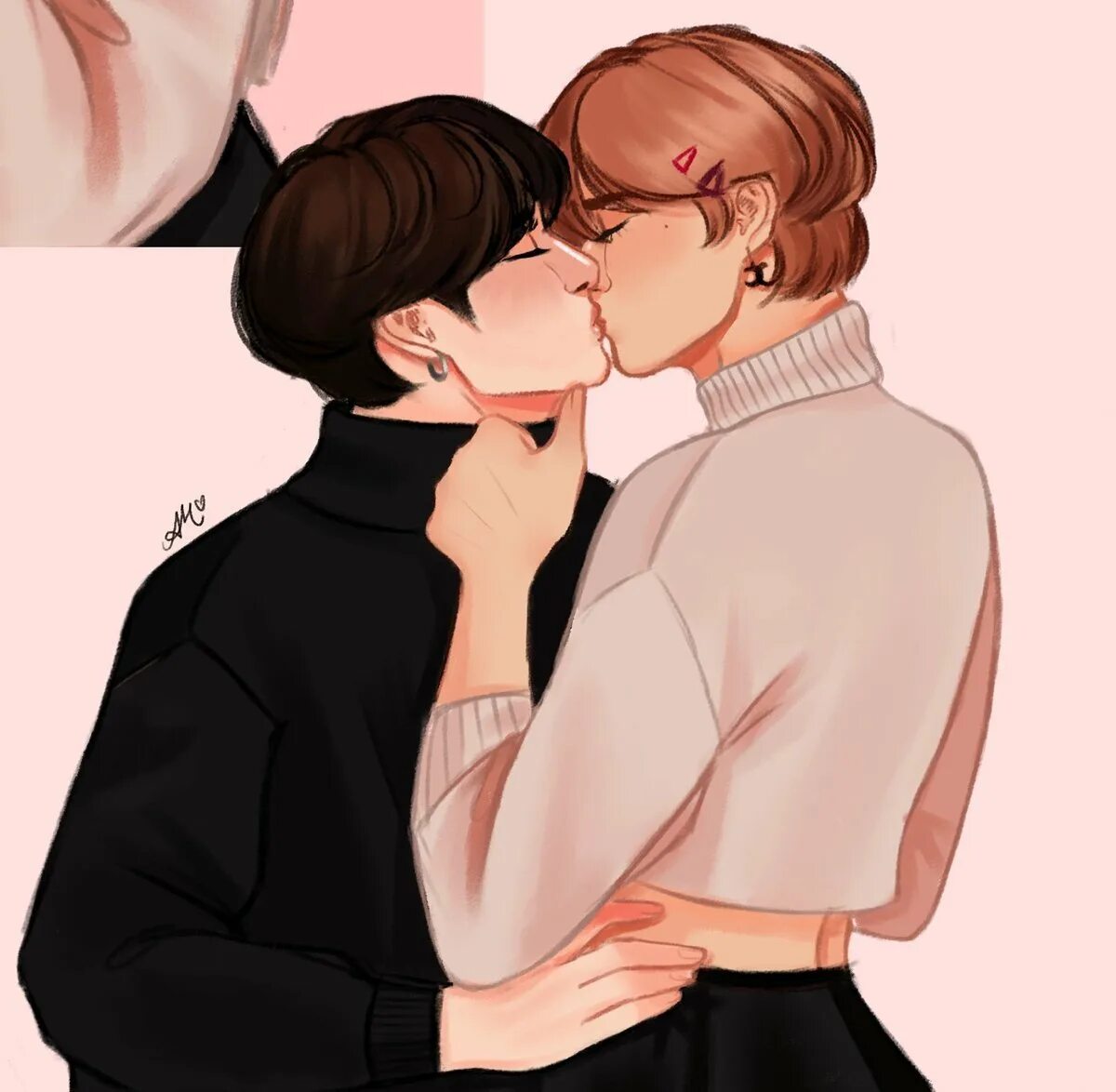 Фф вигуки пробка на 5 авеню. Бтс vkook art 18 +. бтс шип вигуки. бтс арт 18 вигуки. вигуки яой.