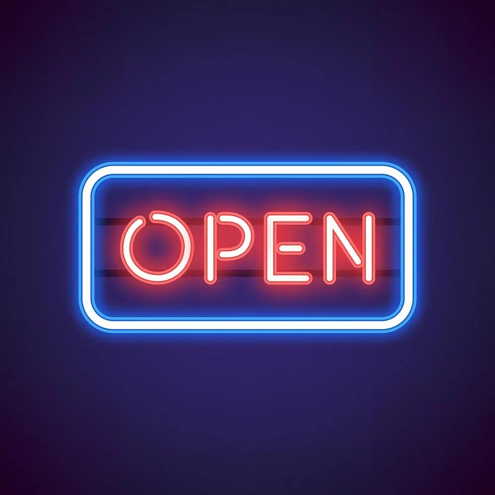 Вывеска open. Неоновая вывеска. Открыто неон. Неоновая надпись открыто.