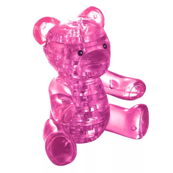 Где взрослые игрушки. 3d-пазл Crystal Puzzle мишка Тедди (90314), 41 дет.. 3d пазлы Кристалл мишка. 3d пазл мишка Тедди. Взрослые игрушки для девочек.