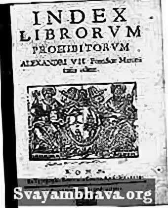Католический индекс запрещенных книг