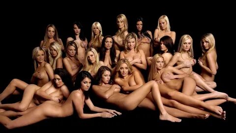 Group of naked girls