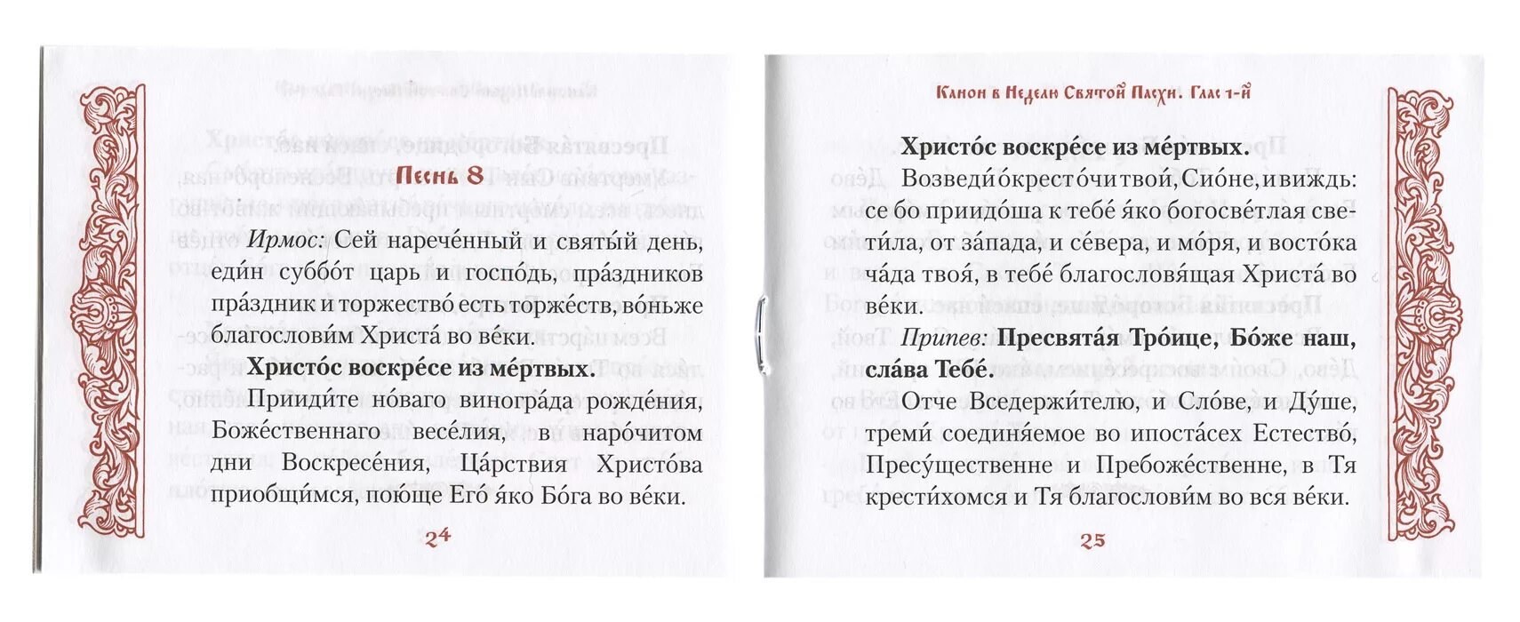 Каноны по дням недели читать. Канон Святой Пасхи. Ирмосы пасхального канона. Ирмосы Пасхи. Каноны святым.