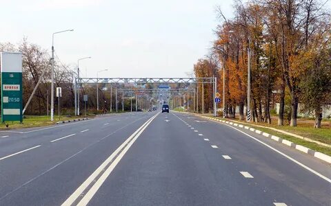 Дорога орел машине