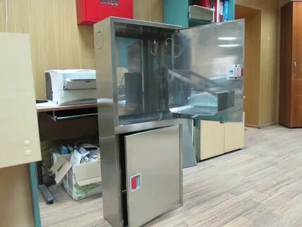 Шкаф пожарный из нержавеющей стали