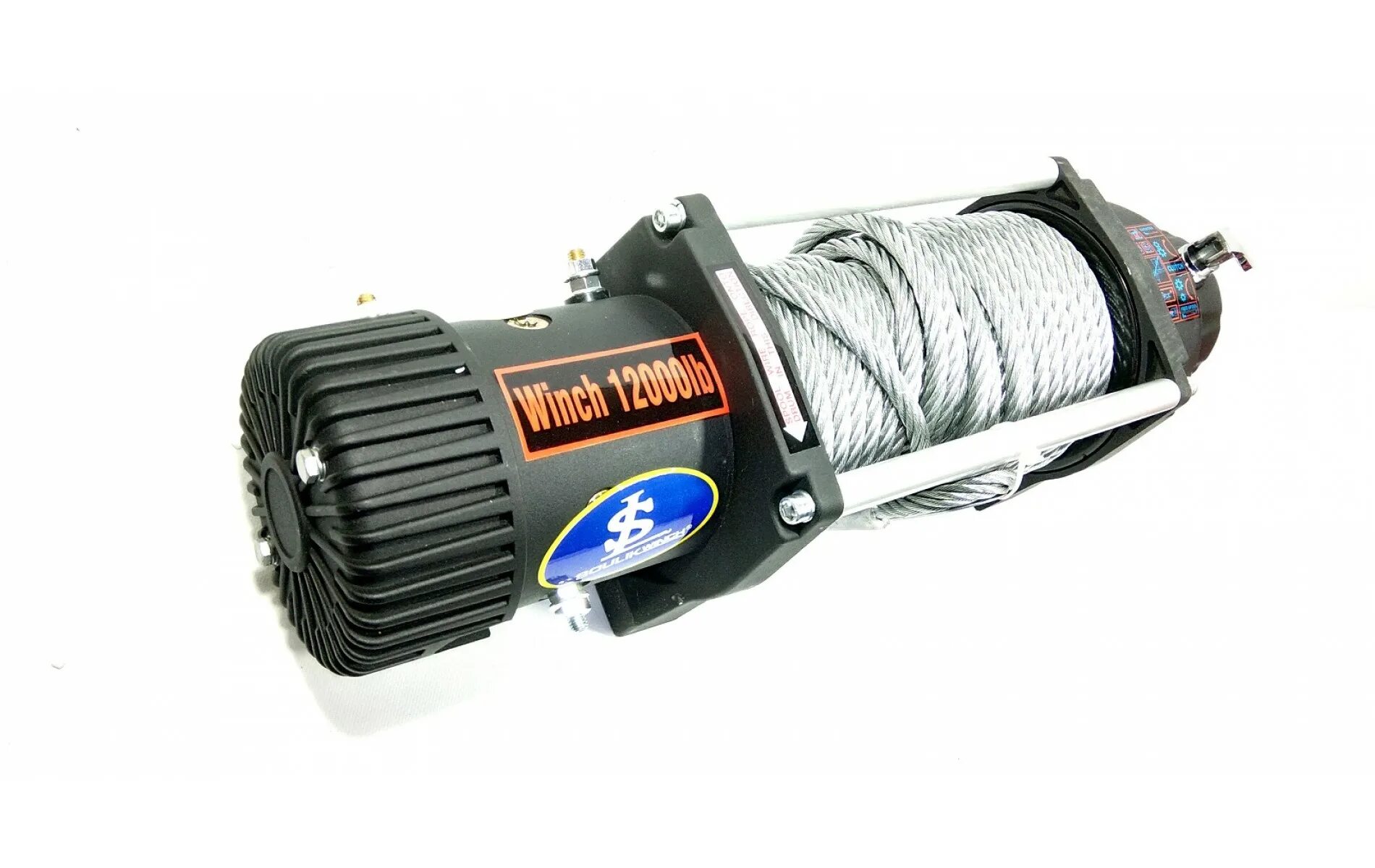 Лебедка автомобильная 12v купить. Лебедка Soulik winch 12000. Лебёдка electgric winch 12000lbs кевларовый трос. Лебёдка автомобильная электрическая 12v 12000lbs. Лебедка 12000lbs электрическая 12v Бизон.