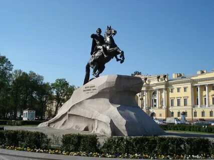 Памятник петру в санкт петербурге почему