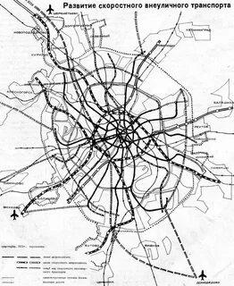 Карта москвы 2027