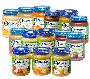 Пастообразные продукты детского питания