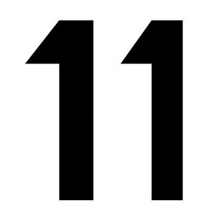 Цифра 11 больше цифры 10