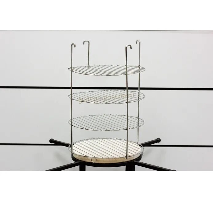 подвесная решетка для тандыра. решётка-гриль для тандыра (эко 4/29,5). решетка гриль средняя 1 ярусная.