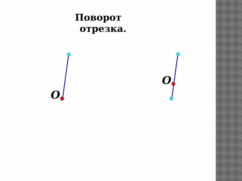 Поворот отрезка. Параллельный поворот отрезков. Параллельный перенос и поворот. Построение поворота отрезка. Повернуть на 60 градусов