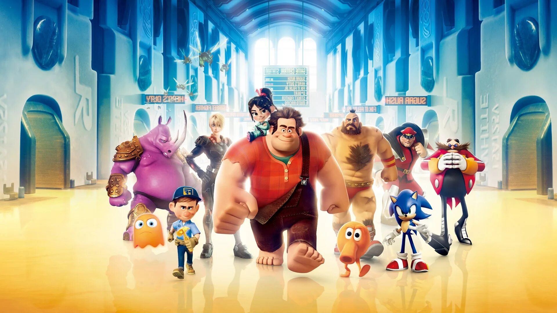 Ральф («Wreck it Ralph», 2012). Ральф 2. Ральф против 1