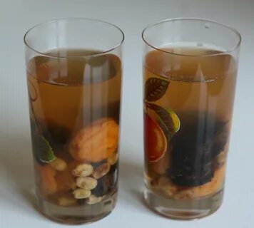 Компот из сухофруктов с сахаром
