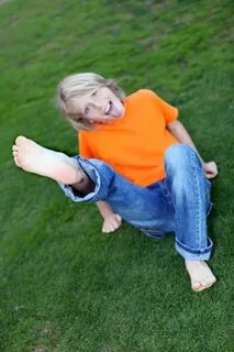 Barefoot boy