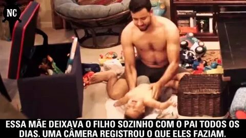 Essa mãe deixava o filho sozinho com o pai todos os dias. 