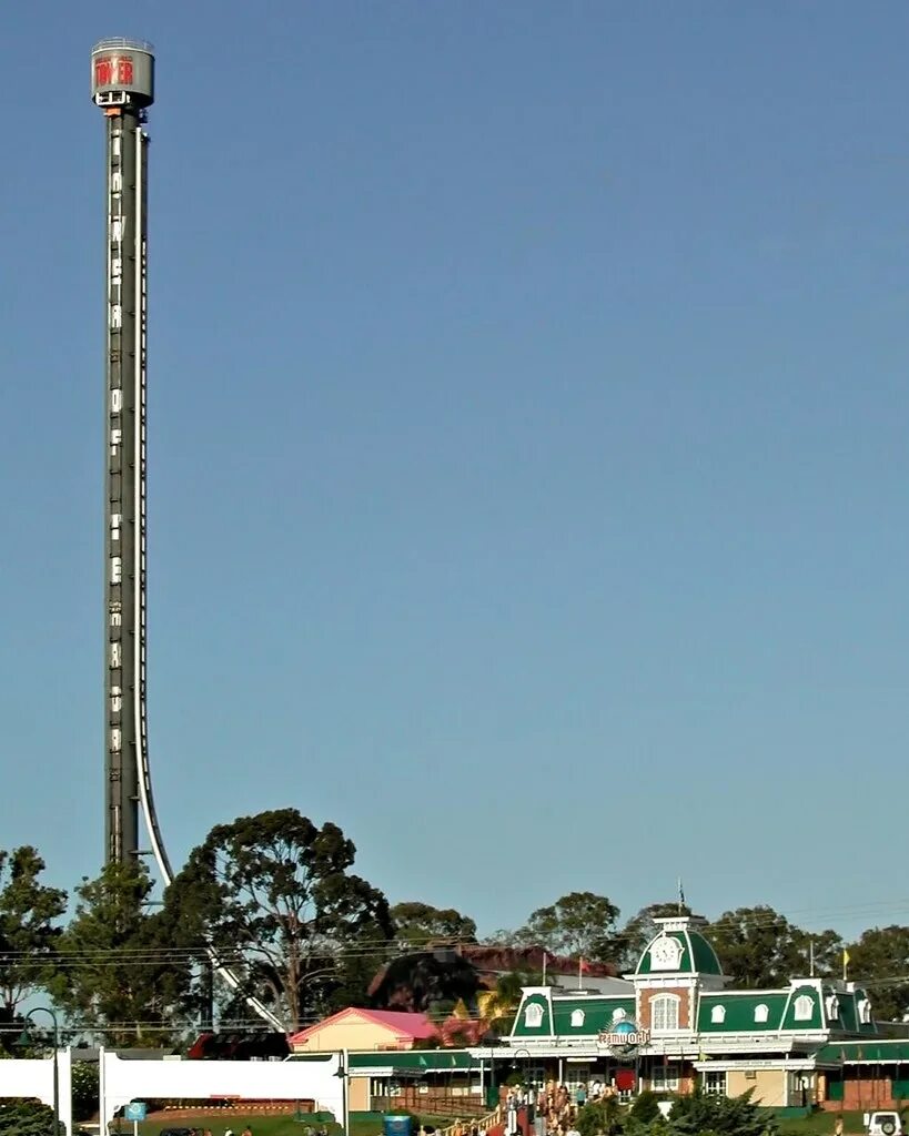 Башня террора. Tower of terror аттракцион. австралия giant drop. «башня террора ii», парк развлечений dreamworld, квинсленд, австралия. башня ужаса 2 аттракцион.