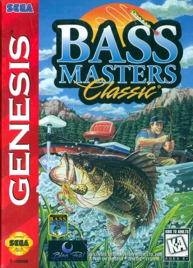 Басс мастер Классик. Bass Masters Classic картридж (Sega). Игра Bass Masters Classic. Классические игры Sega.