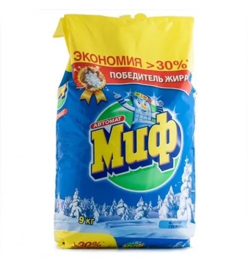 Миф 9 кг. Миф автомат 9 кг. порошок &quot;миф&quot; автомат 9кг. порошок миф 9 кг. стиральный порошок миф автомат 9 кг.
