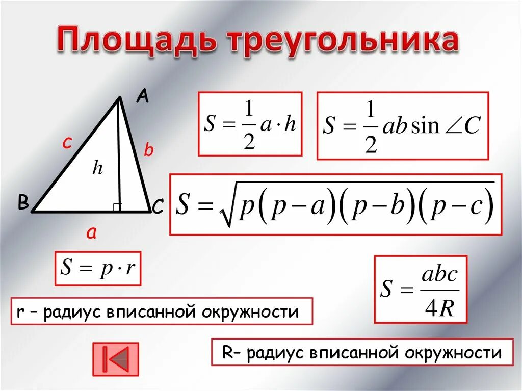 Площадь прямоугольного треугольника через полупериметр и радиус. Формула площади треугольника через радиус вписанной окружности. Площадь треугольника через радиус. Формула площади треугольника через радиус. Периметр окружности формула через радиус