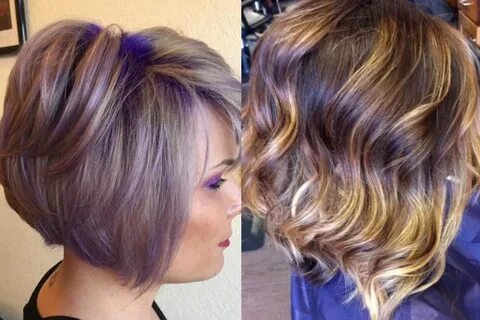 техника окрашивания каре волосы