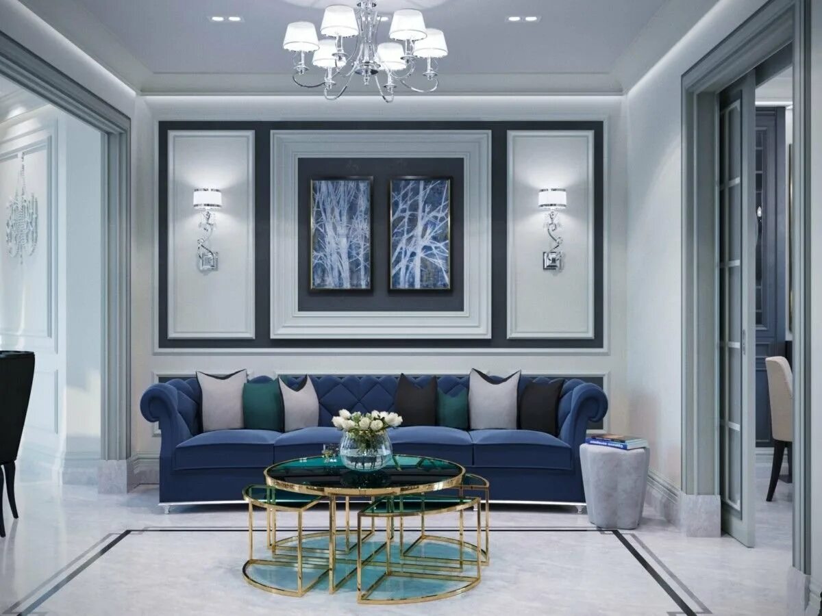 серо голубая квартира. инмайрум интерьер гостиной. серо голубая квартира. гостиная в серо голубом цвете. серо голубая гостиная сканди.