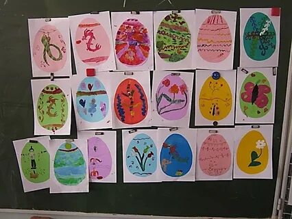 Изо 1 класс пасха