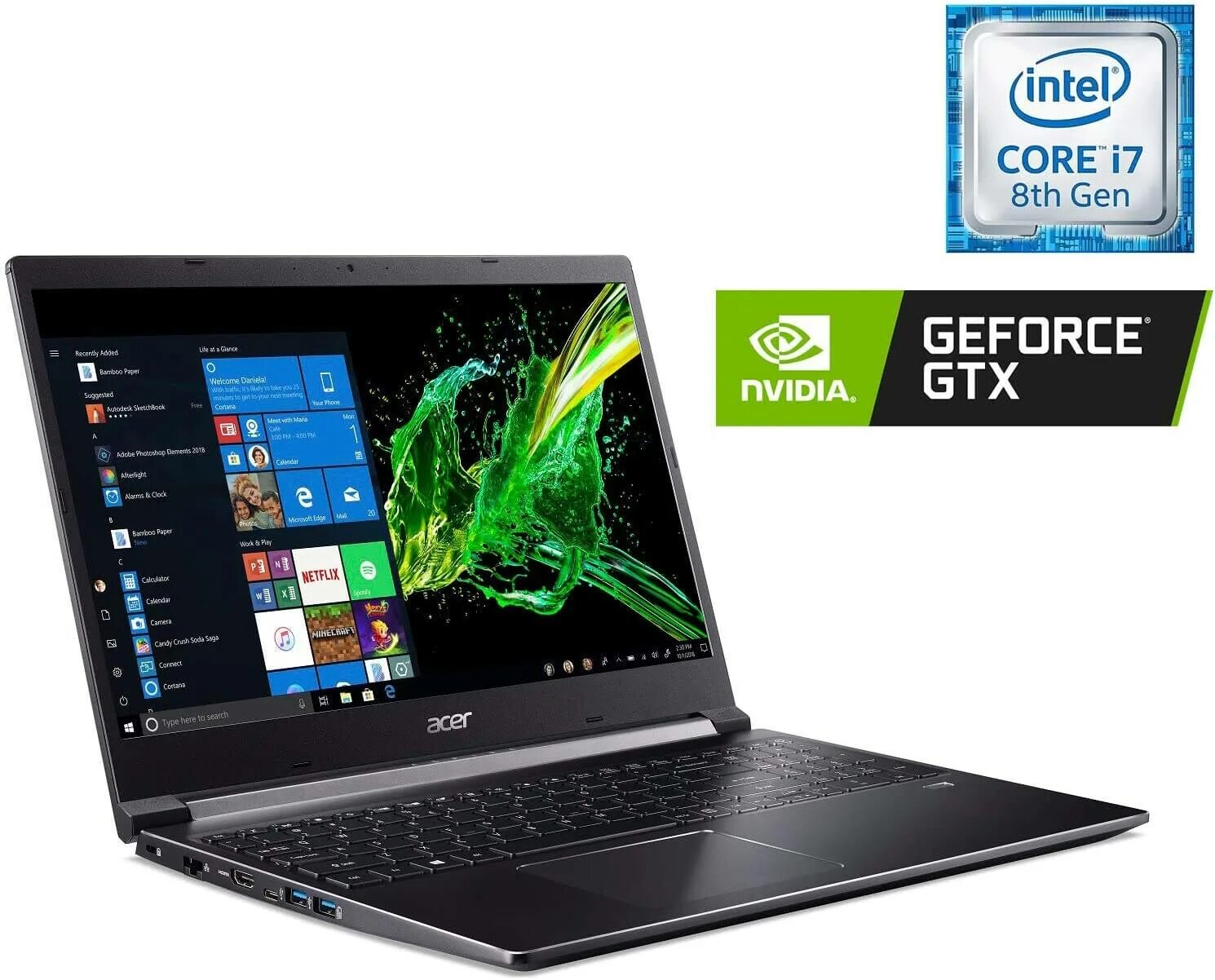 Игровой ноутбук Acer Aspire 7. Acer Aspire 7 a715-75g. Acer Aspire 7 GTX 1050. Acer Aspire 7 a715-72g-5680.