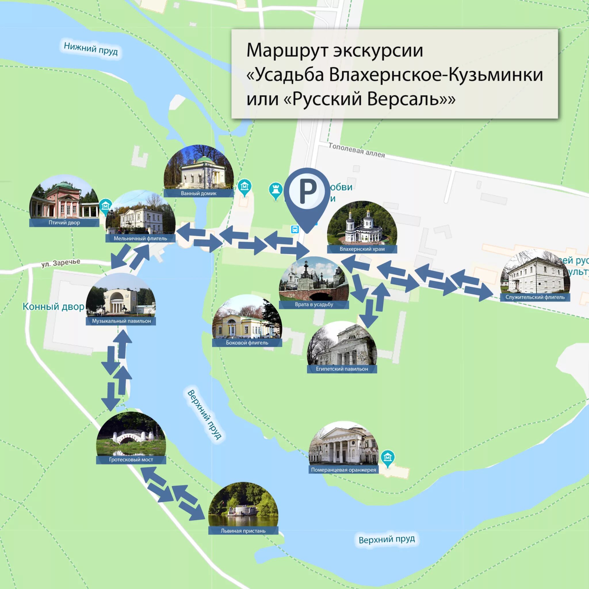 Экскурсионный маршрут проект. План усадьбы Кузьминки. План усадьбы Влахернское-Кузьминки. Усадьба Кузьминки карта. Усадьба Кузьминки схема.