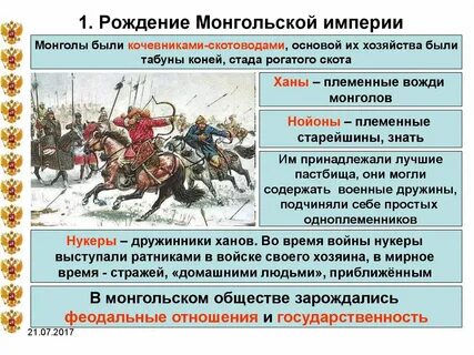 Основание монгольского государства в каком году