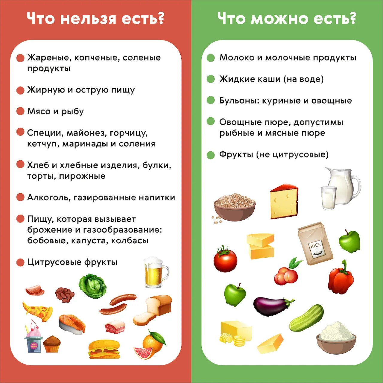 Что можно кушать после аппендицита детям